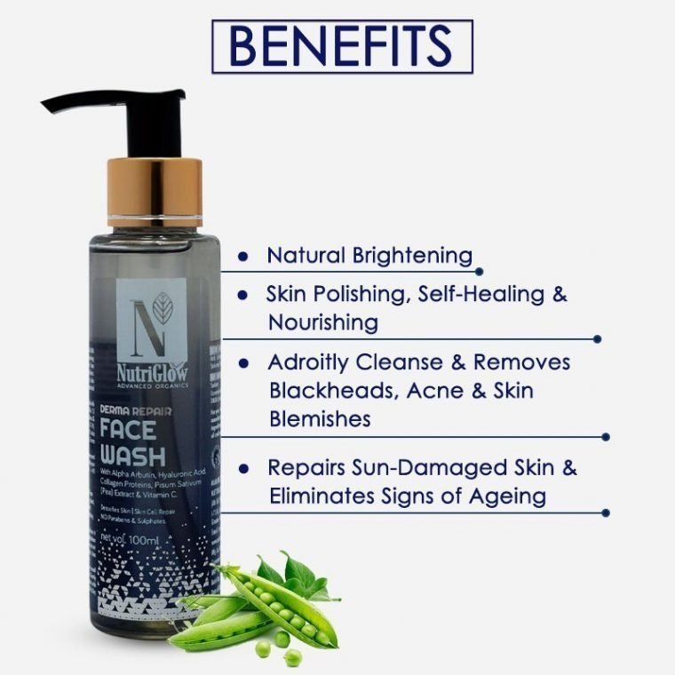 Combo Pack of 2 Advanced Organics Derma Repair Face Wash