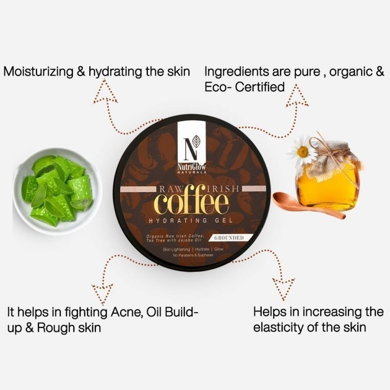 Nutriglow Natural Raw Irish Coffee Hydrating Gel