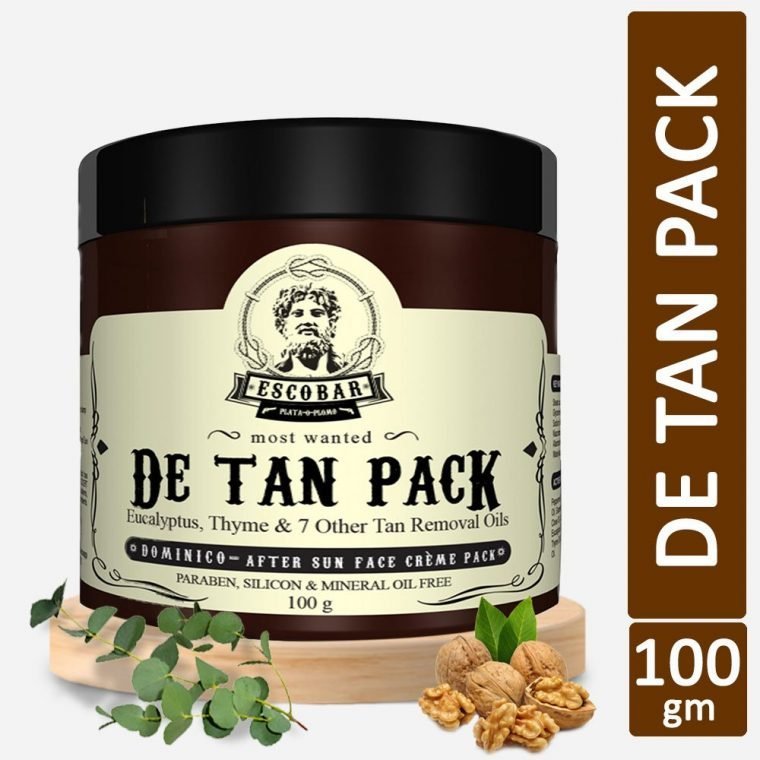 ESCOBAR Most Wanted De Tan Pack for Men | Best Anti tan Face Pack