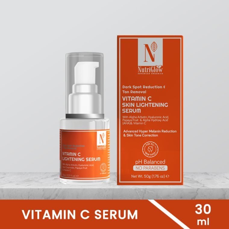 NutriGlow Advanced Organics Vitamin C Skin Lightening Serum