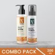Combo Pack of Advanced Organics Skin Whitening Face Wash + Skin Whitening Toner
