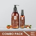 NutriGlow Advanced Organics Combo of 2 (Hair Shampoo + Serum)